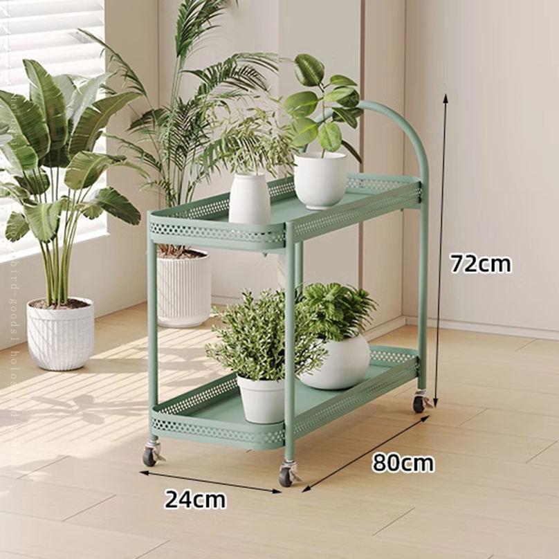 楽天市場】キャスター付き フラワースタンド 花台 タンド 園芸ラック