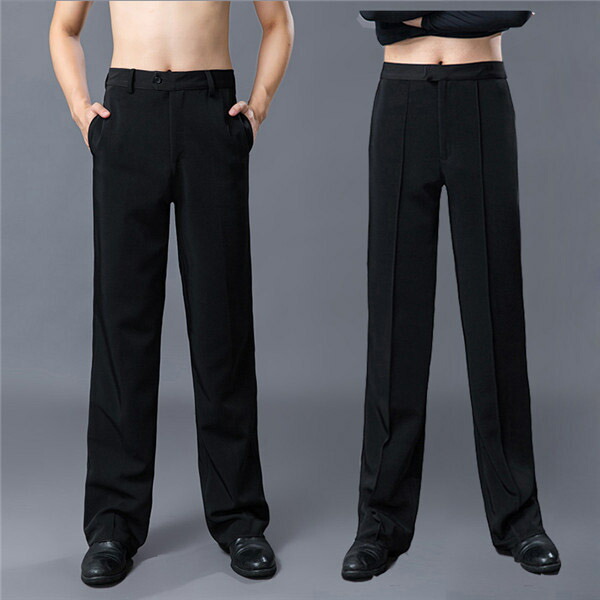 楽天市場】男性社交ダンス ズボン パンツ メンズ 黒 社交ダンス衣装