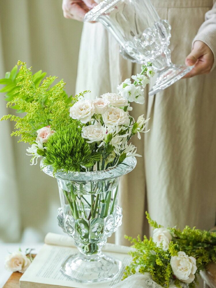 楽天市場】Flower Base フラワーベース ガラス 花瓶 花器 インテリア