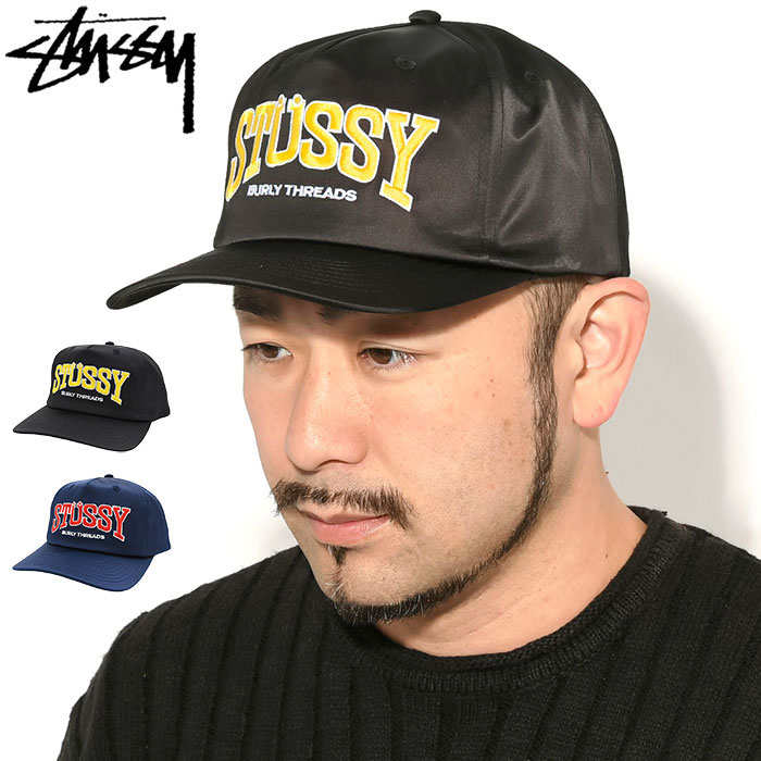 楽天市場】ステューシー STUSSY キャップ 帽子 MD Burly Threads Cap