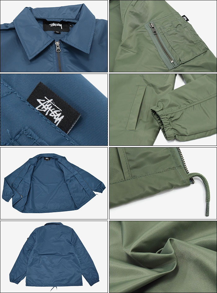 楽天市場】ステューシー STUSSY ジャケット メンズ Flight Satin