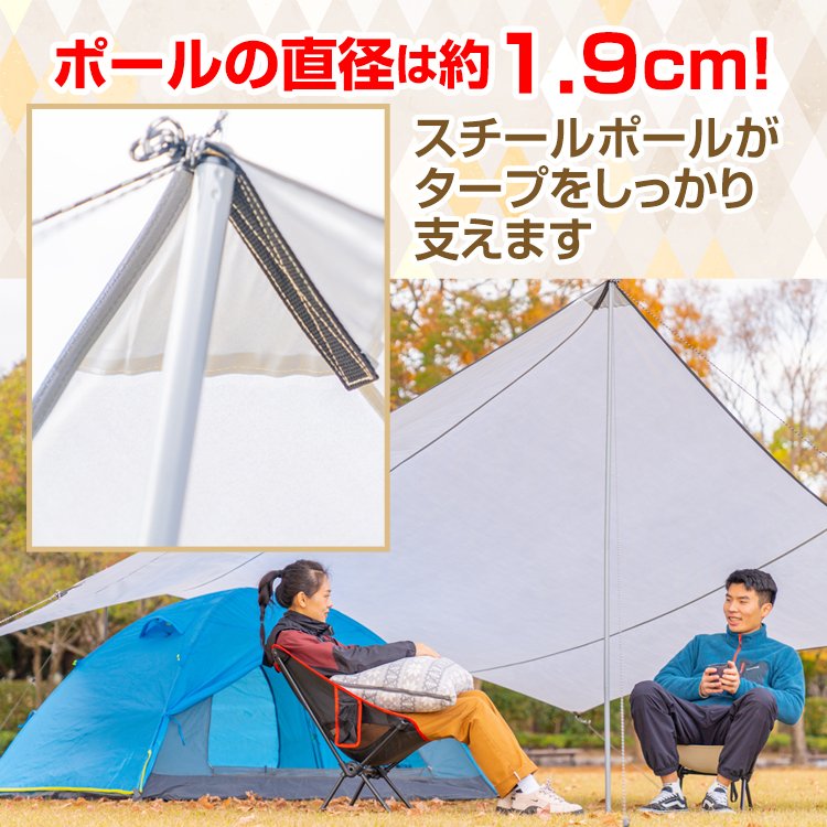 楽天市場】耐水圧1500mmウィングタープテント オックスフォード生地