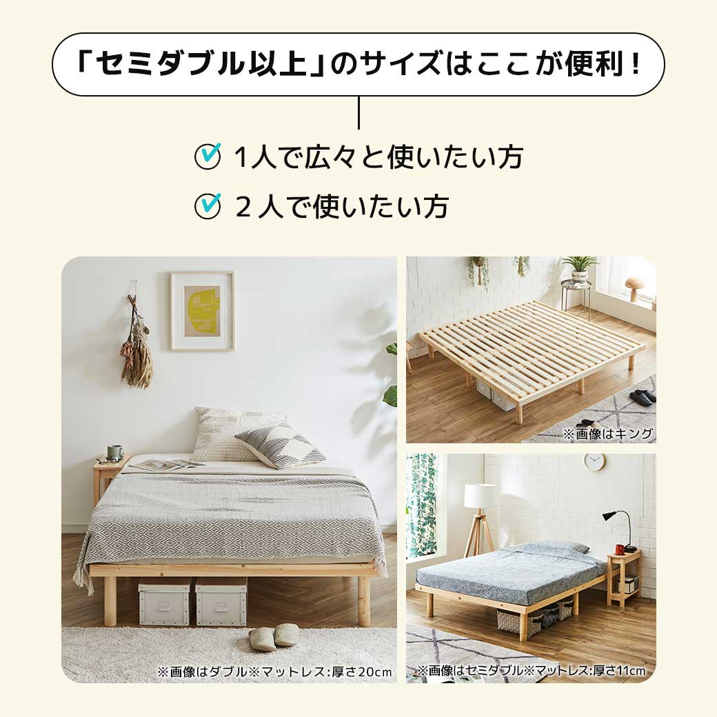 5月中旬 BANON ホワイト 白 すのこベッド 耐荷重700kg シングル 楽天
