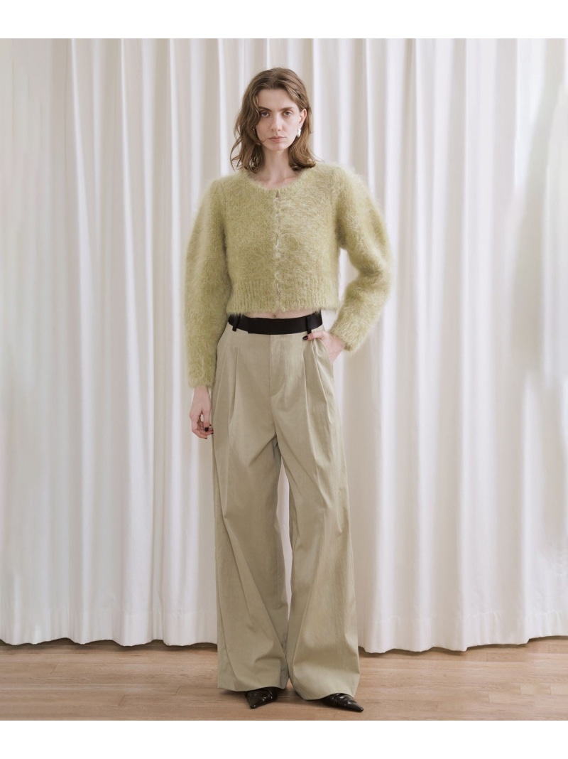 楽天市場】【EMOELLE】バイカラーベルトドレスパンツ ADAM ET ROPE