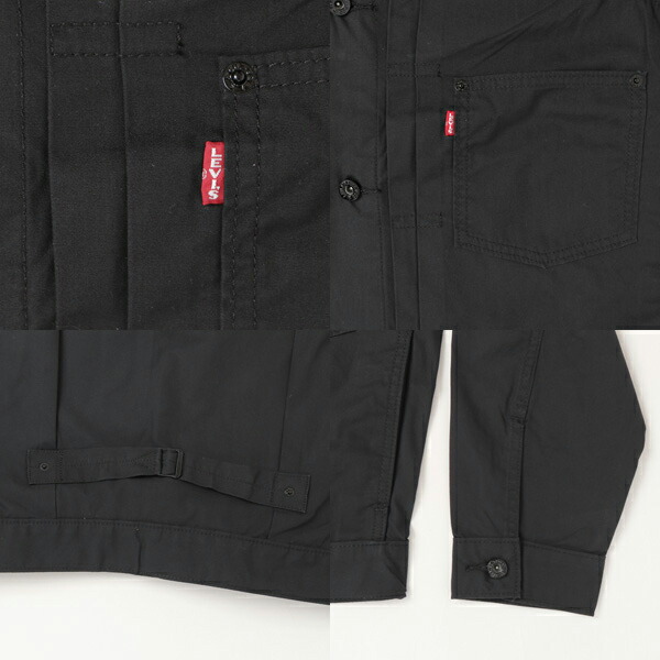 楽天市場】Levi's リーバイス TYPE I トラッカージャケット ブラック