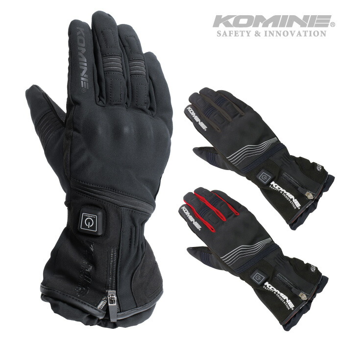 楽天市場】コミネ 電熱グローブ EK-201 プロテクトエレクトリック