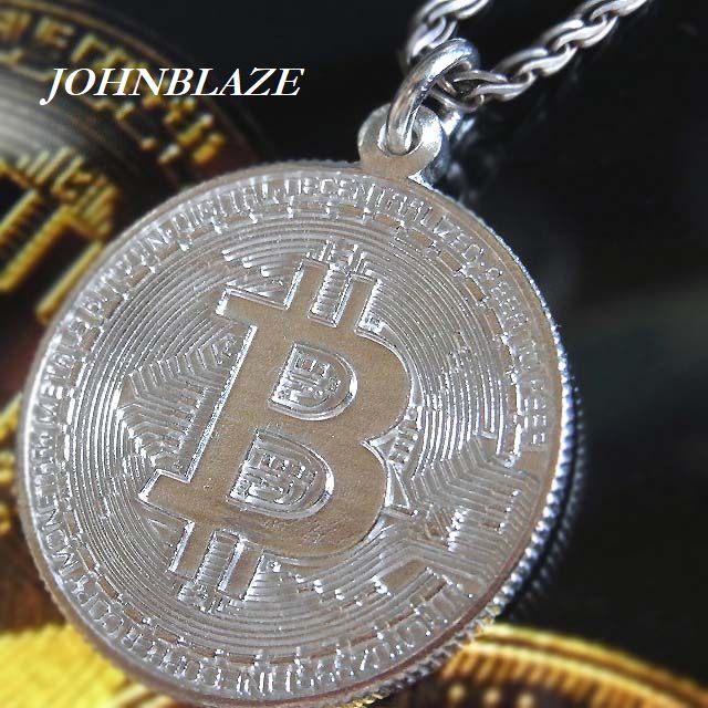 楽天市場】シルバー925製 暗号通貨 仮想通貨 ビットコイン イメージ