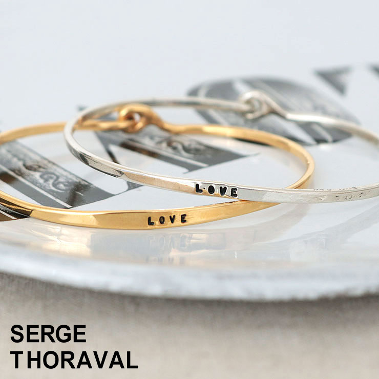 楽天市場】【正規品】【即納】セルジュトラヴァル バングル 『 LOVE