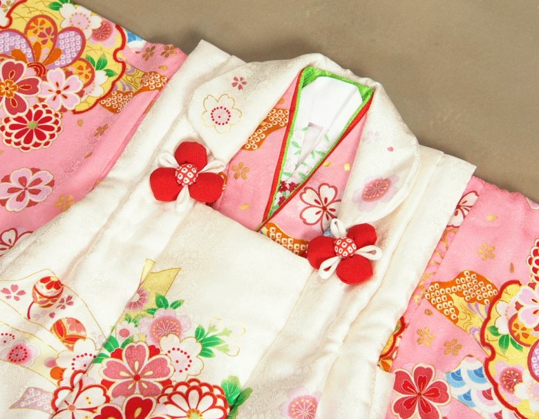 楽天市場】七五三 着物 3歳 絹100％ 正絹 京都花ひめブランド 女の子