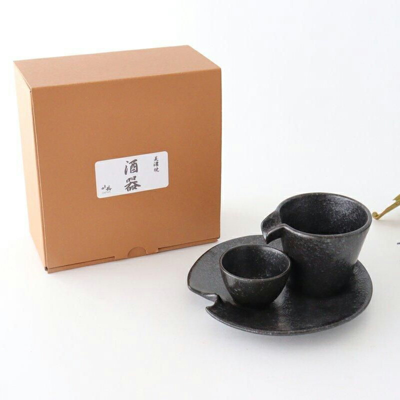 楽天市場】冷酒器 晩酌セット 陶器 美濃焼｜中皿 徳利 とっくり お猪口