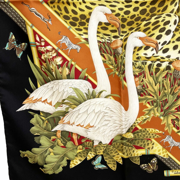 楽天市場】サルバトーレ フェラガモ スカーフ アニマルプリント 大判