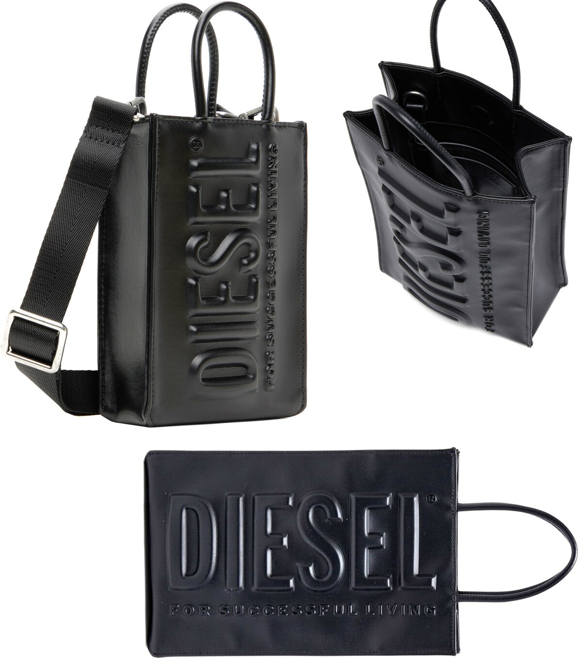 楽天市場】DIESEL ディーゼル メンズ レディース2WAYショルダーバッグ