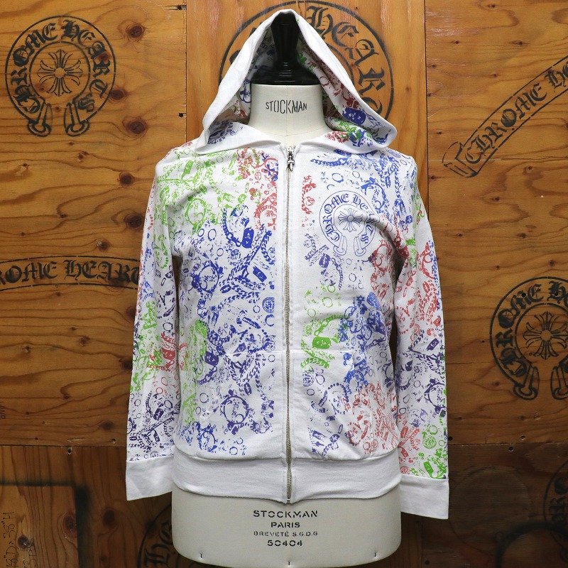 楽天市場】クロムハーツ【CHROMEHEARTS】ダガージップパーカー/マルチ