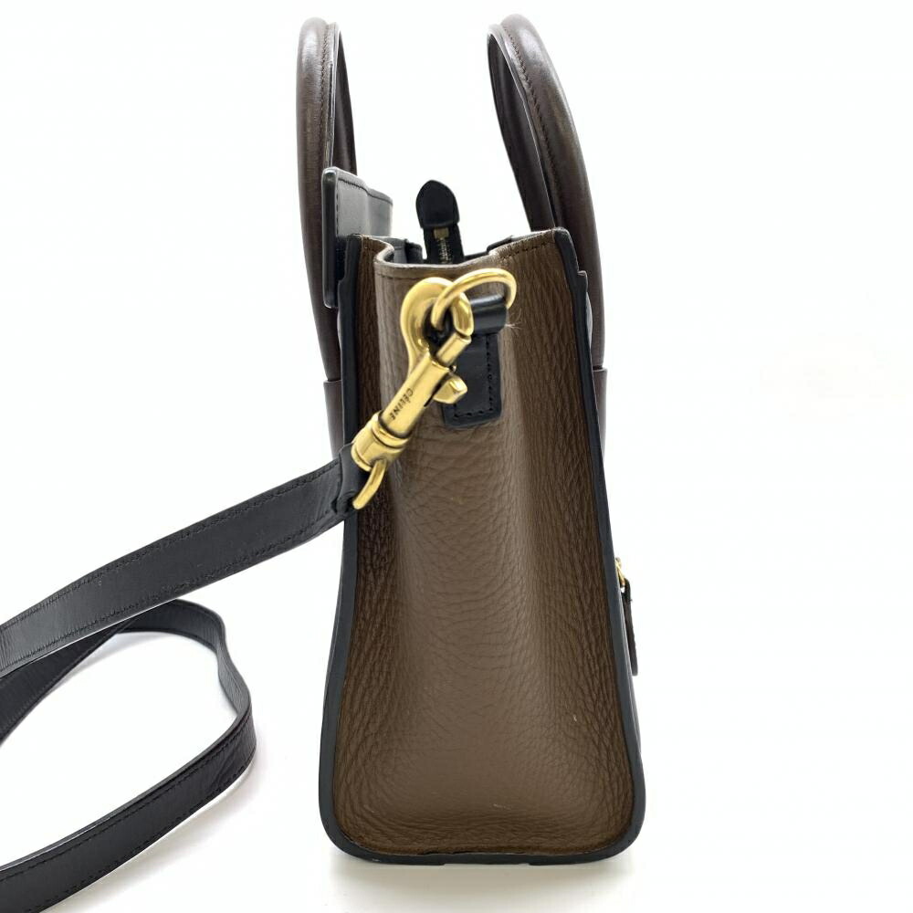 楽天市場】CELINE セリーヌ ラゲージ ナノショッパー 2WAYショルダー