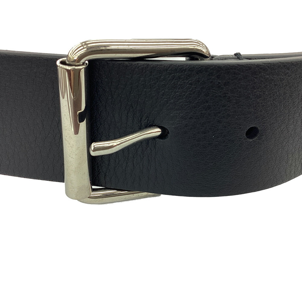 楽天市場】K BALENCIAGA ロゴベルト 505071 レザー ブラック メンズ