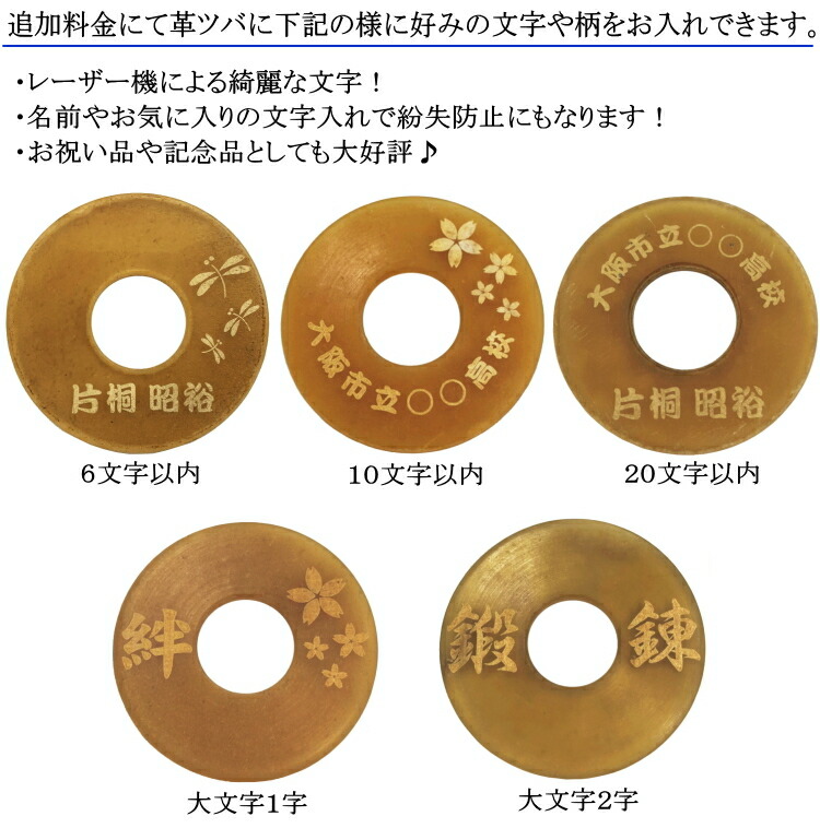 楽天市場】磨き高級革ツバ！厚み[4mm][5mm][7mm] (竹刀サイズ3.5〜3.9