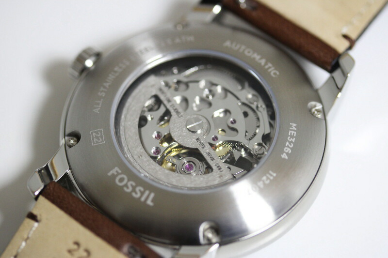 楽天市場】FOSSIL フォッシル Heritage ヘリテージ・スケルトン仕様の