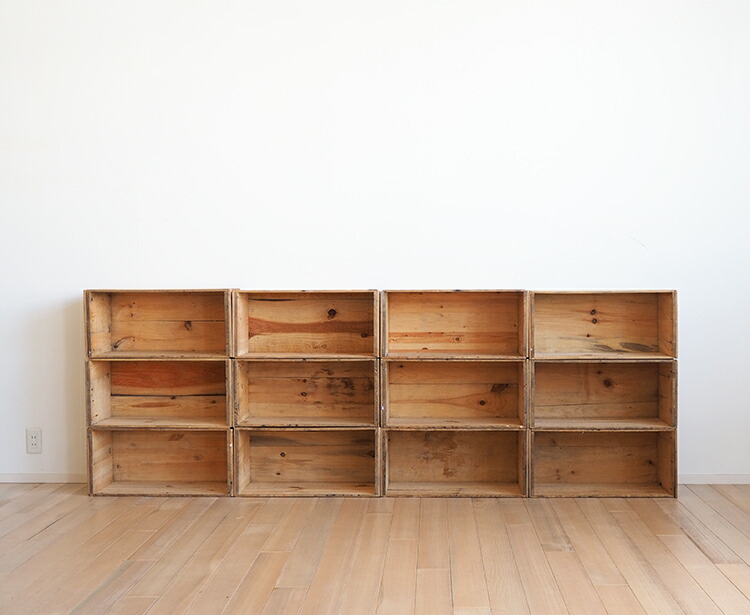 楽天市場】USED木箱 B (中古りんご箱 20kgサイズ)ランクB【単品