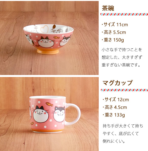 楽天市場】子供食器セット にゃんだふる 7点セット 送料無料 美濃焼 皿