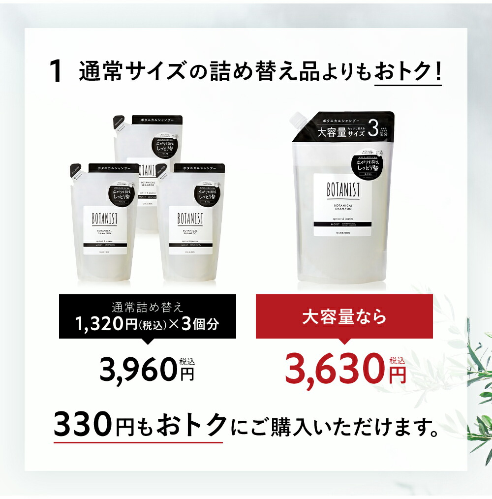 楽天市場】クーポンで15%OFF【 BOTANIST ボタニスト 大容量