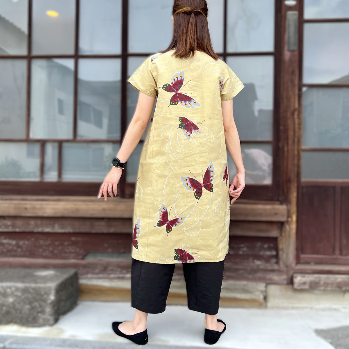 楽天市場】【新反浴衣アレンジチュニックワンピース】作家一点物