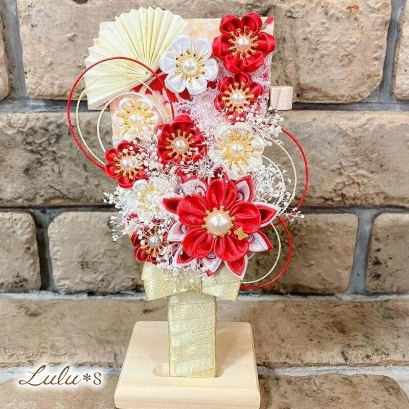 楽天市場】つまみ細工 羽子板 初正月 飾り 雛祭り 七五三 正月飾り