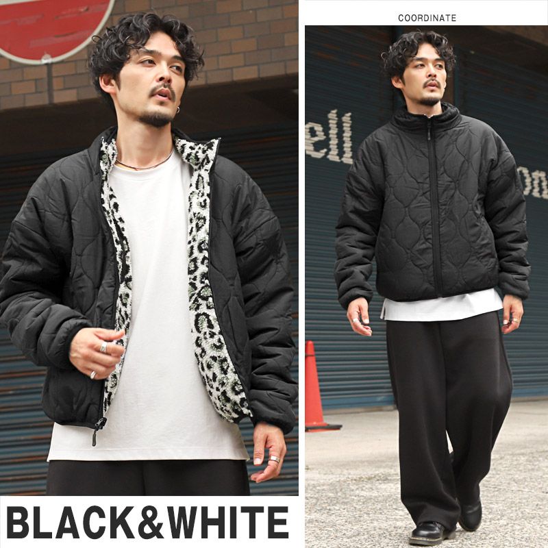 楽天市場】【送料無料】ボアジャケット メンズ レディース ボア キルト