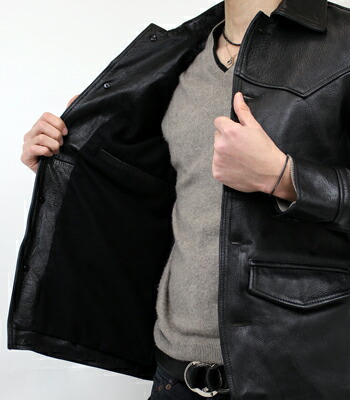 楽天市場】山羊革 30'sカーコート レザージャケット S〜3L ゴート