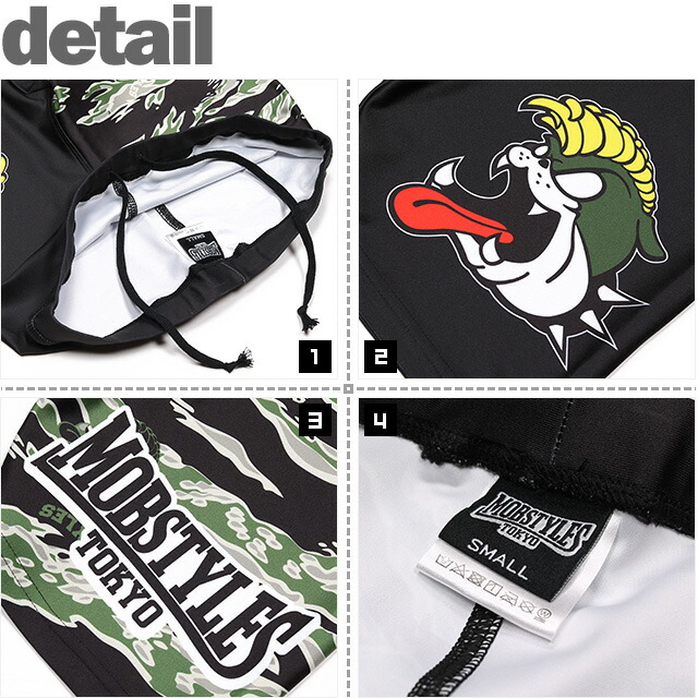 楽天市場】(モブスタイルス) MOBSTYLES スパッツ SHORT Ver. (SS:PANTS