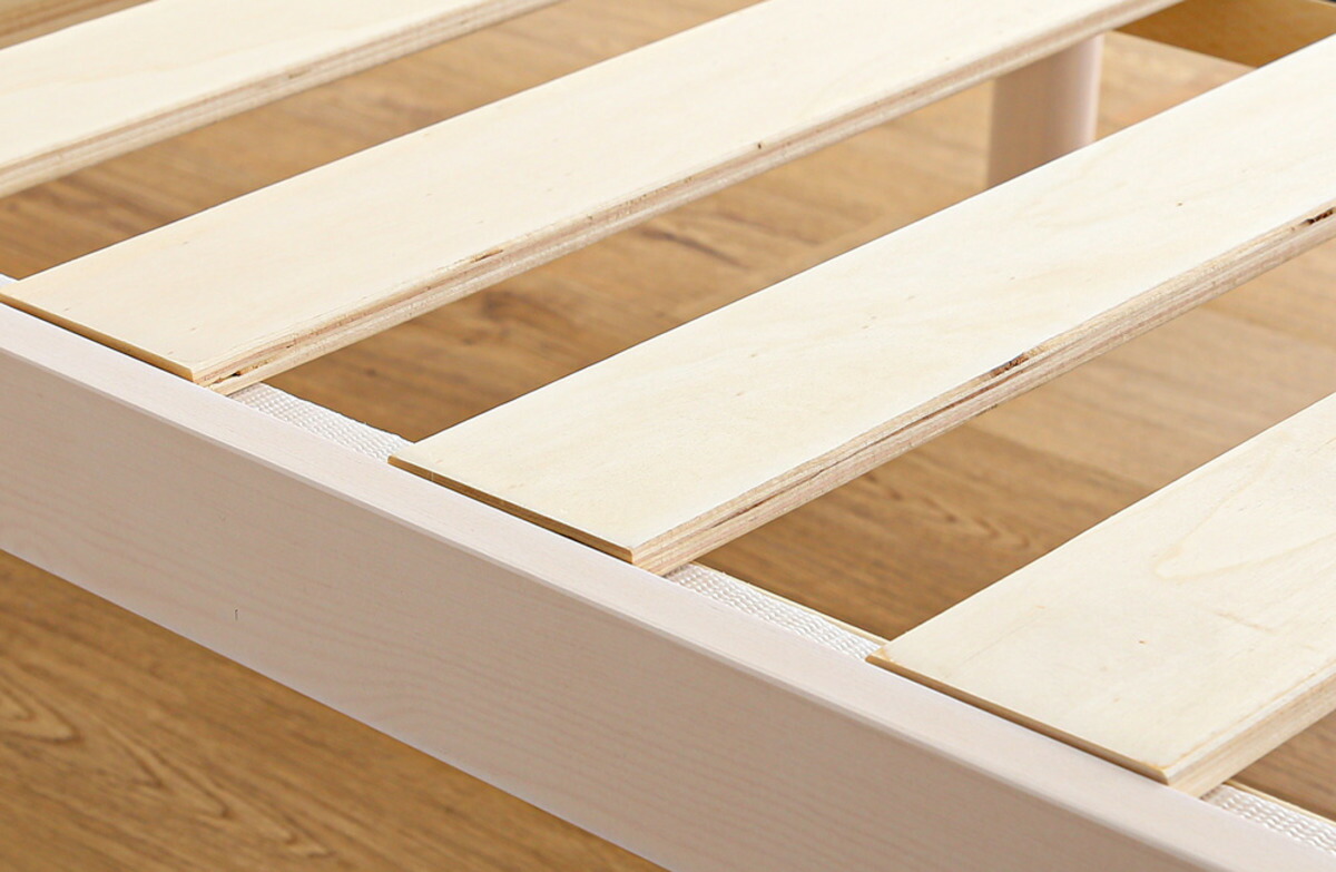 楽天市場】すのこベッド シングル 北欧パイン 天然木 耐荷重200kg