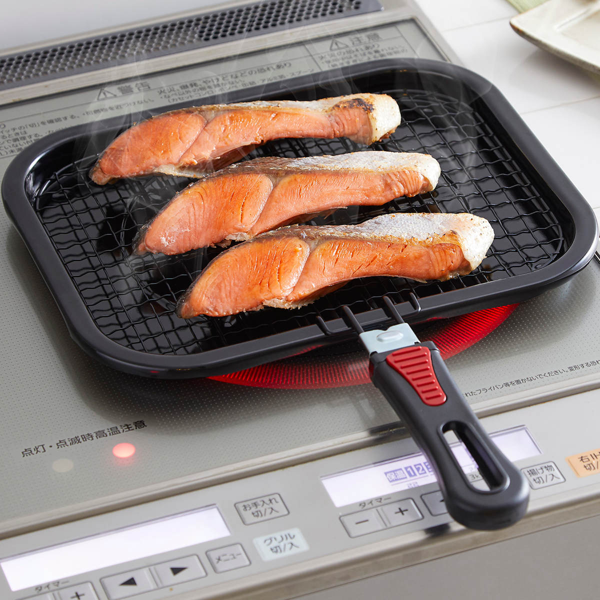 楽天市場】マルチロースター NEO IH対応 クロスアミ （ ガス火対応