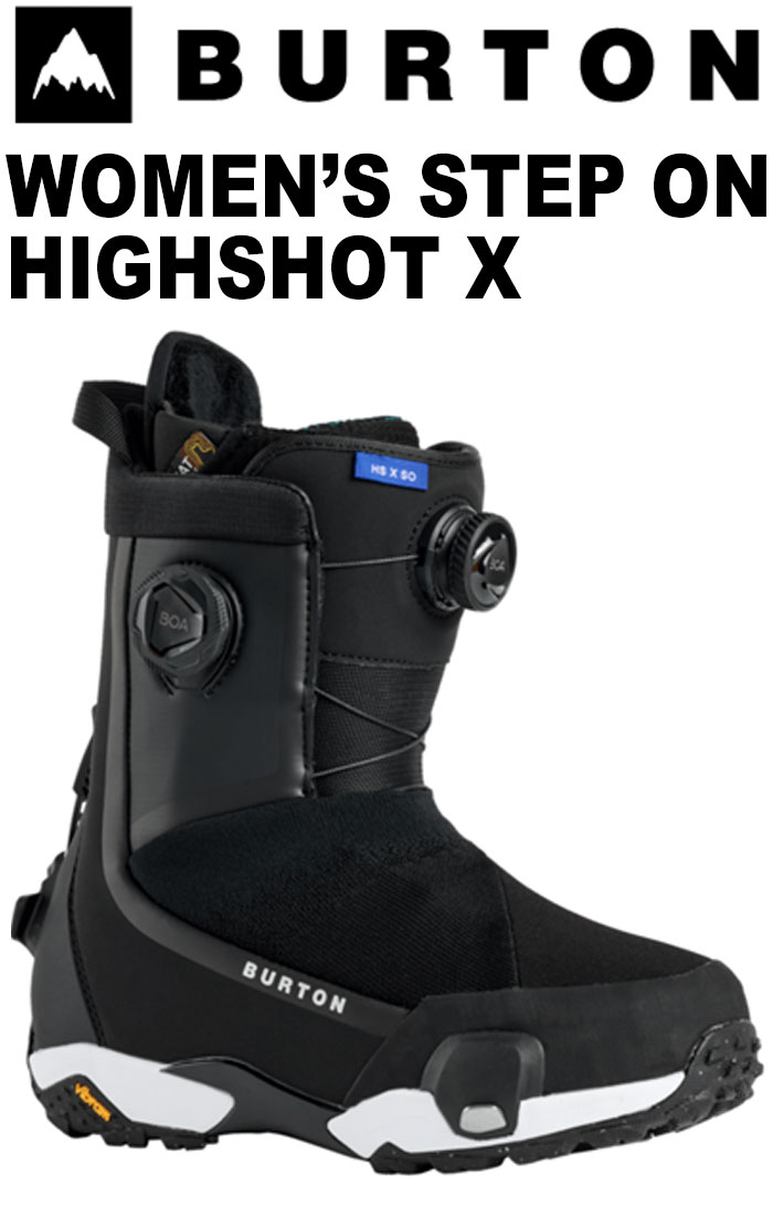楽天市場】BURTON バートン 25-26 (WOMEN'S HIGHSHOT X STEP ON BOOTS