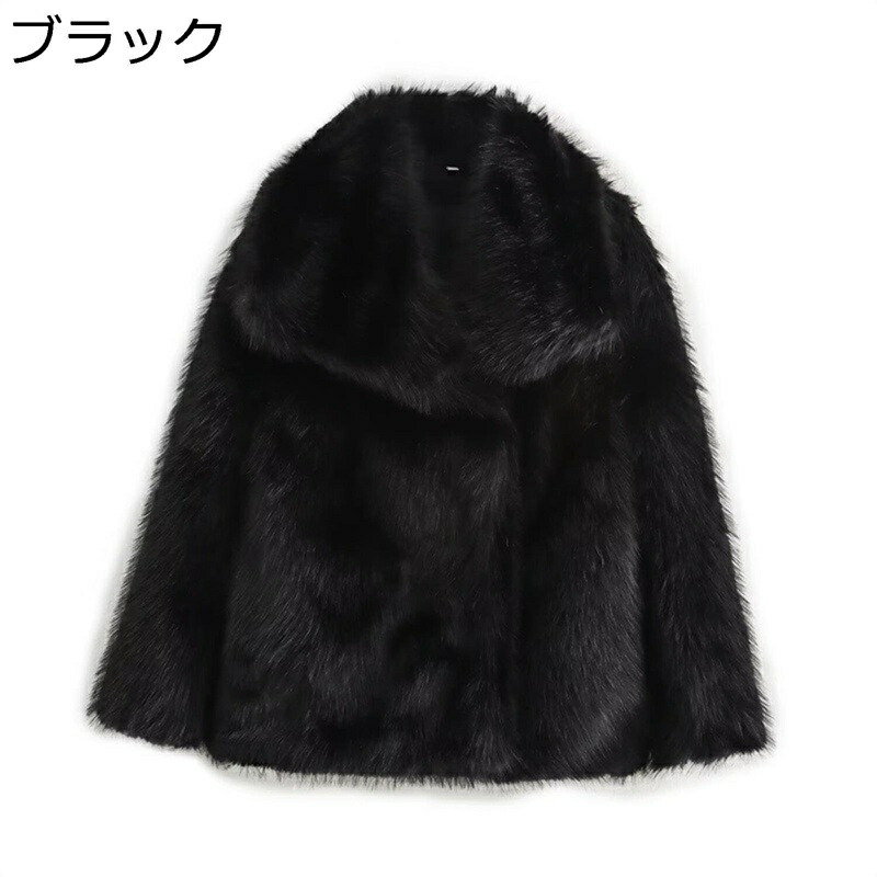 楽天市場】ケープコート ファージャケット ラペル レディース ファー
