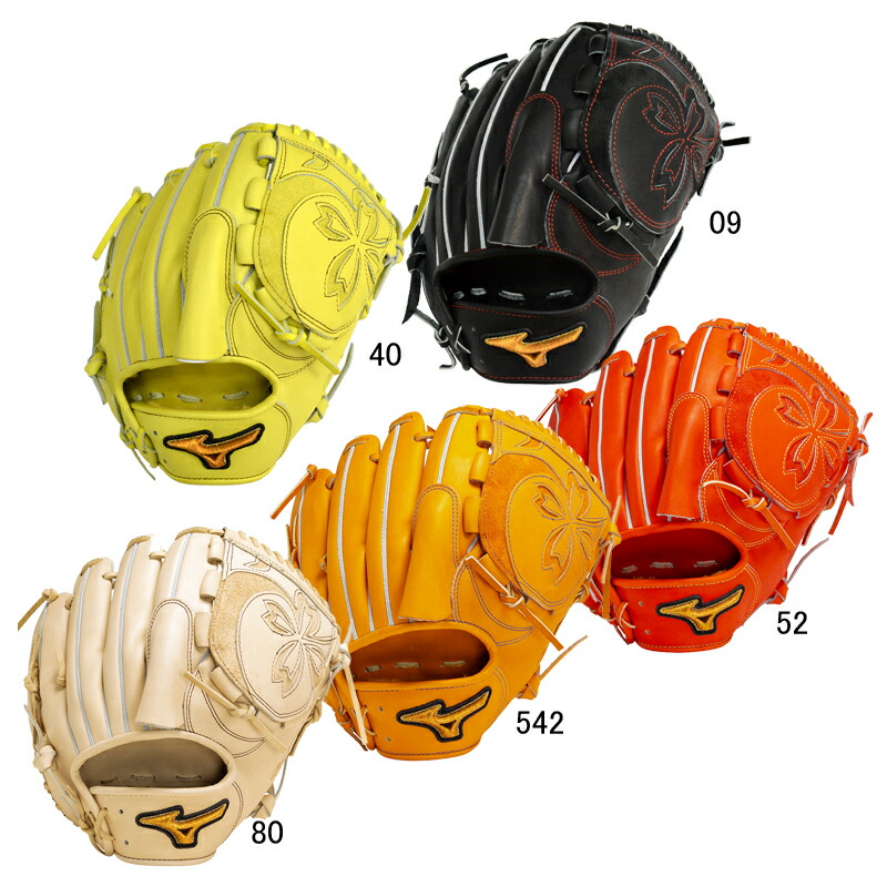 globalELITEピッチャー用ミズノイエロー Mizuno Global Elite 硬式投手