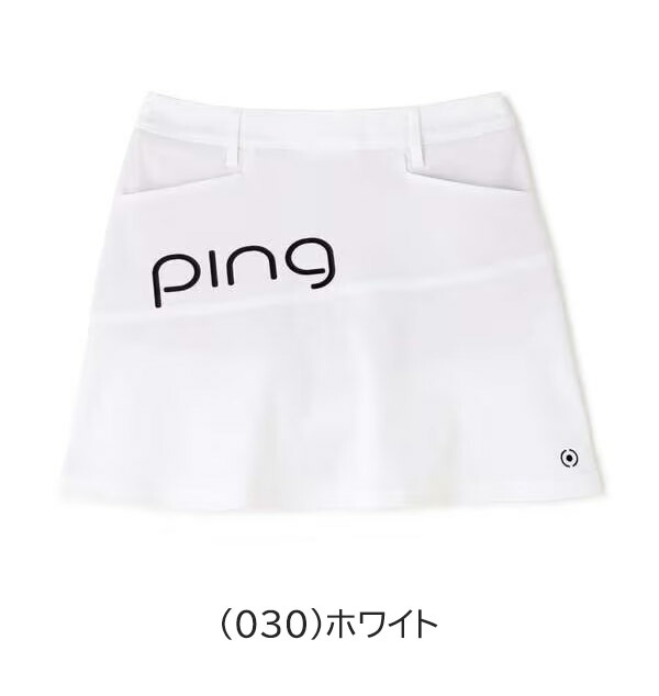 ゴルフ G/FORE ジーフォア レディース スカート（ホワイト）Lサイズ