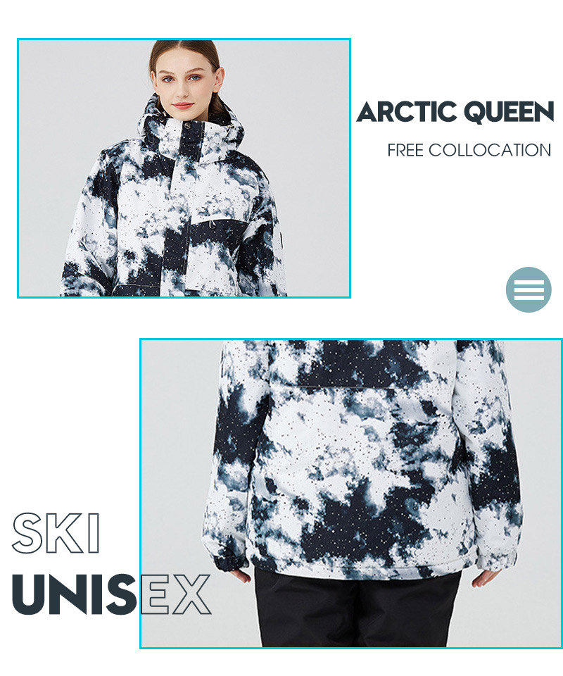 楽天市場】スノーウェア 上下セット ユニセックス スノーウェア スキー