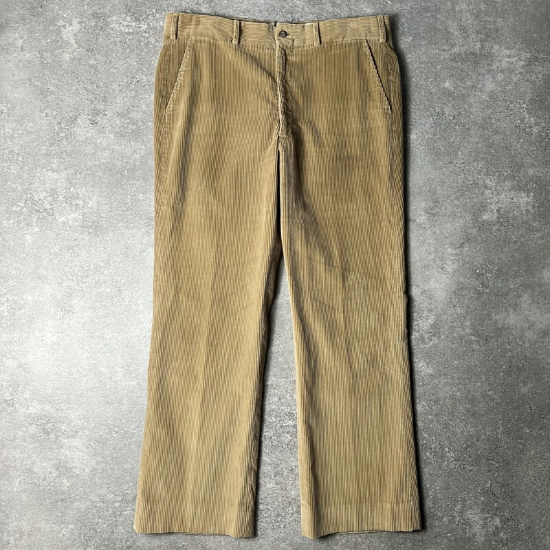 楽天市場】80s LLBean ノータック 太畝 コーデュロイ パンツ / 80年代