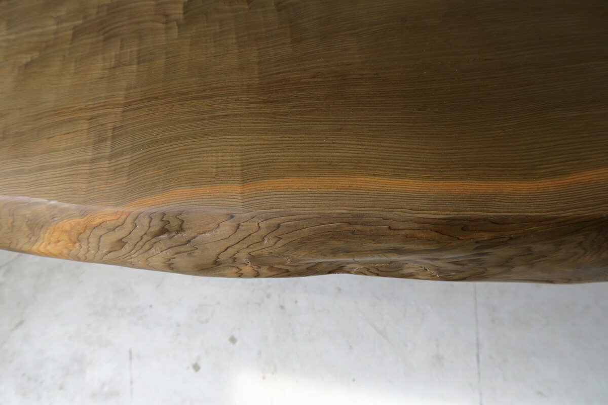 楽天市場】ダイニングテーブル 一枚板 神代杉 天然木 無垢 幅190cm