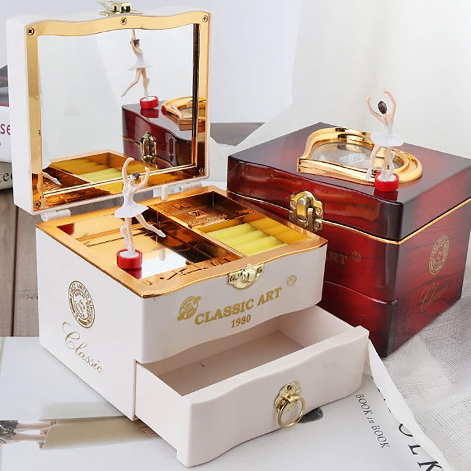 楽天市場】オルゴール 宝石箱 ピアノの通販