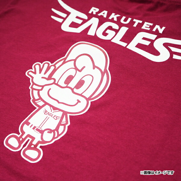 楽天市場】【Laundry×楽天イーグルス】クラッチTシャツ［バーガンディ
