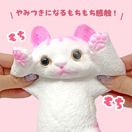 楽天市場】【SNSで話題！ 腹みせ にゃんこ スクイーズ 18cm】おもしろ