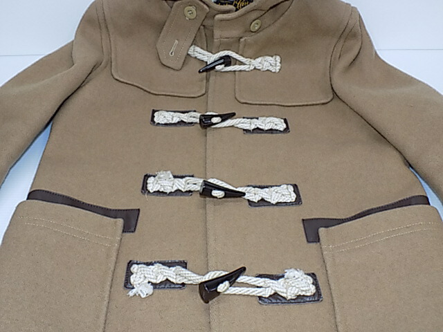 バズリクソンズ ユナイテッドカー ダッフルコート メンズ キャメル S