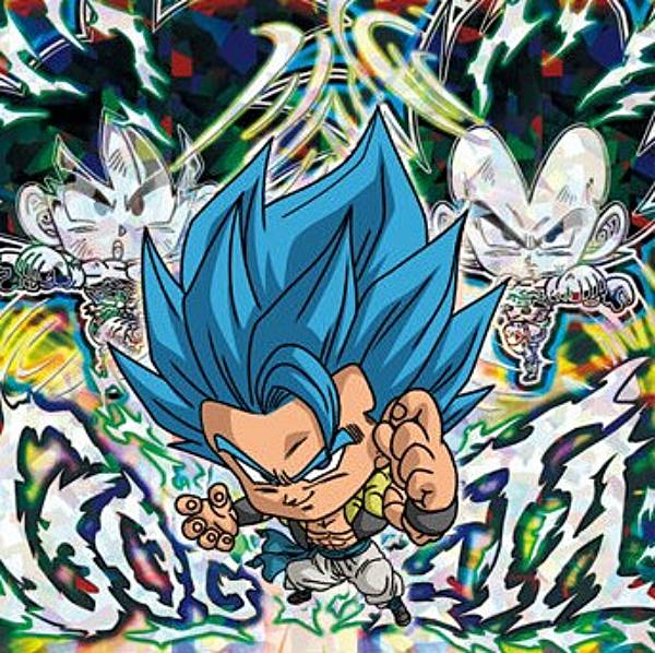 楽天市場】ドラゴンボール超戦士シールウエハース ゴジータ（その他