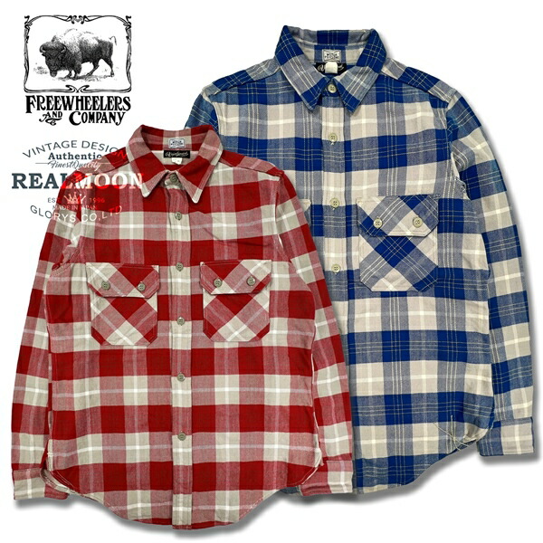 楽天市場】FREEWHEELERS ネルシャツ No.2433001 