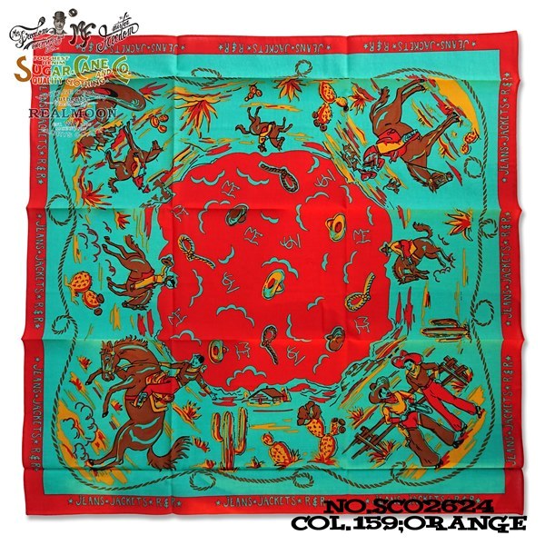 楽天市場】MISTER FREEDOM × SUGAR CANE バンダナ No.MF-SC02766