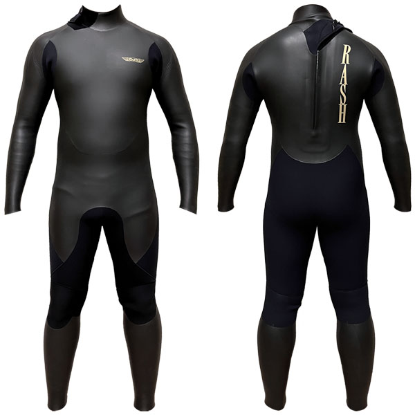 4ミリフルジャージセミドライスーツ 膝パッド付き 4ミリフルジャージ