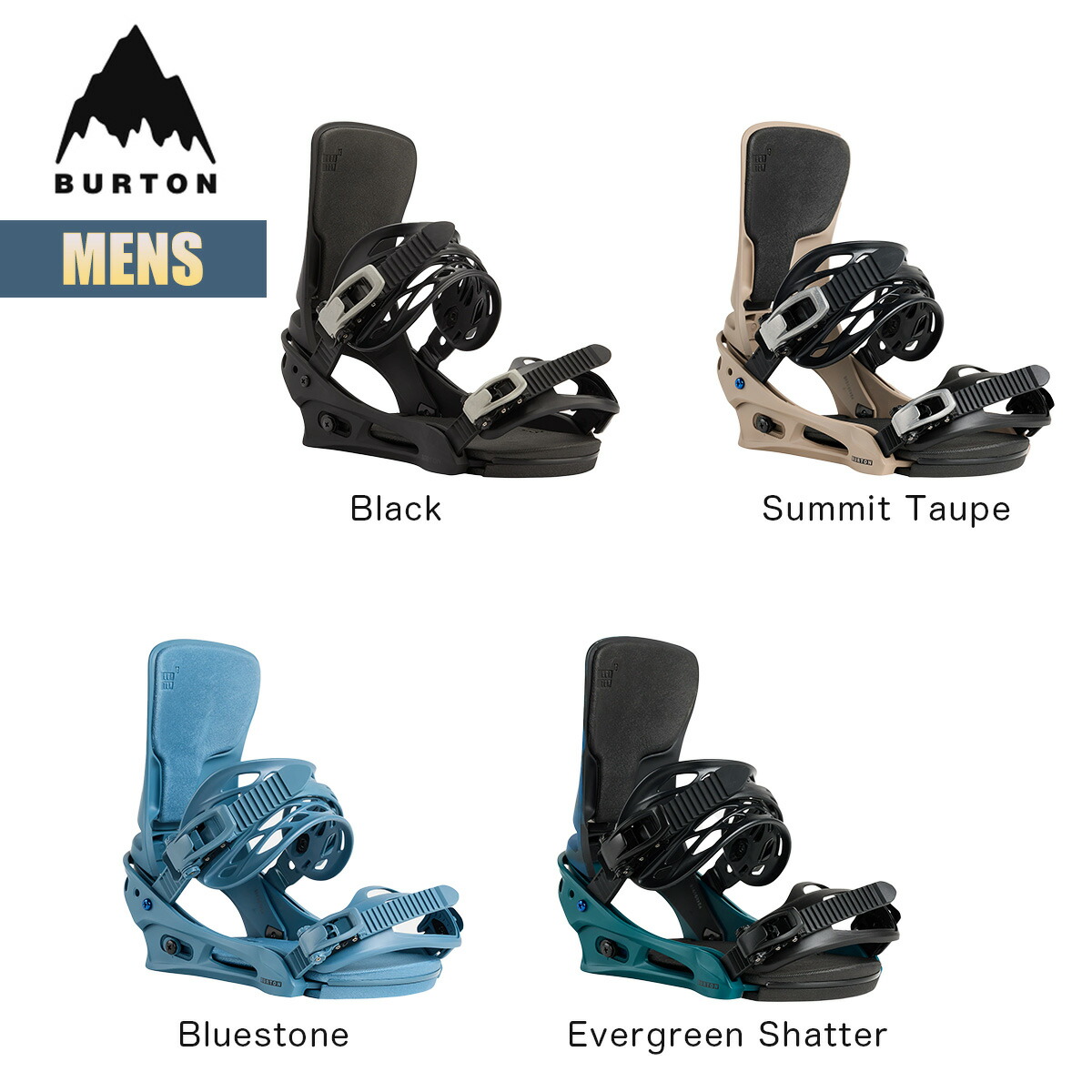 楽天市場】【2月20日限定P10倍】バートン ビンディング メンズ 25-26