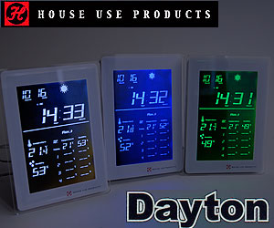 HOUSE USE PRODUCTS HOUSE USE PRODUCTS DAYTON デジタル置時計 温度