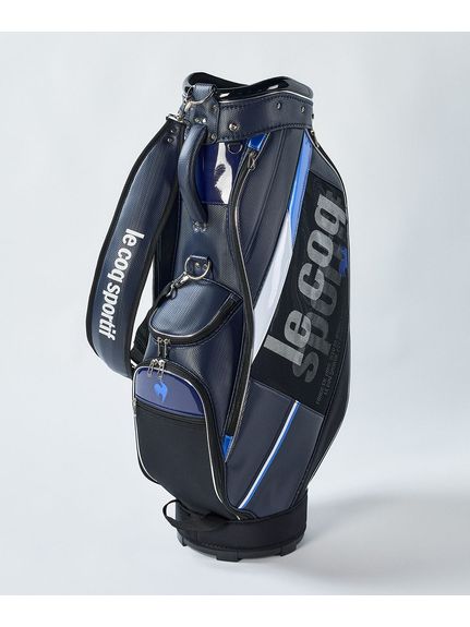 ルコック キャディバッグ QQ1203 9.5型 ブラック×パープル ルコック