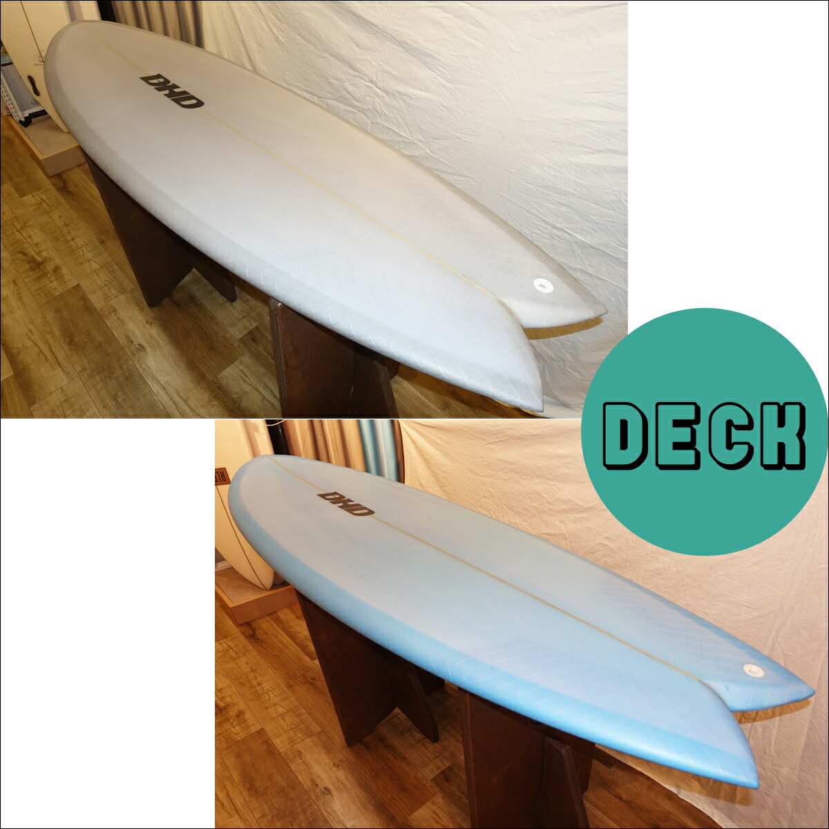 楽天市場】DHD MINI TWIN II ミニツイン2 Futuers PU サーフボード